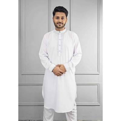 প্রিমিয়াম কাবলি সেট ( সাদা )